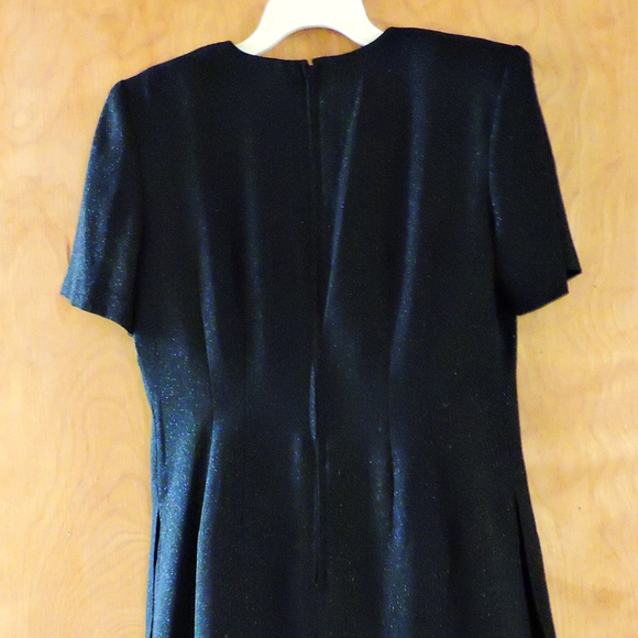 KARIN STEVENS women's Dress sz 10 Black - Picture 7 of 7